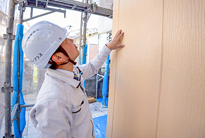 検査をしている様子