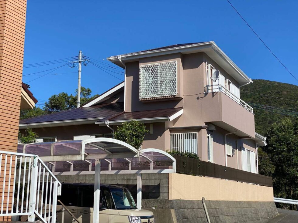 長崎市平山台　Y様邸　屋根塗装