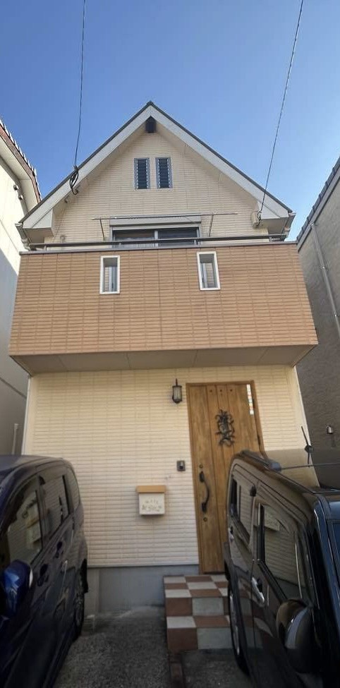 長崎市西山台　S様邸　外壁塗装(使用塗料：シリコンREVO1000-IR)