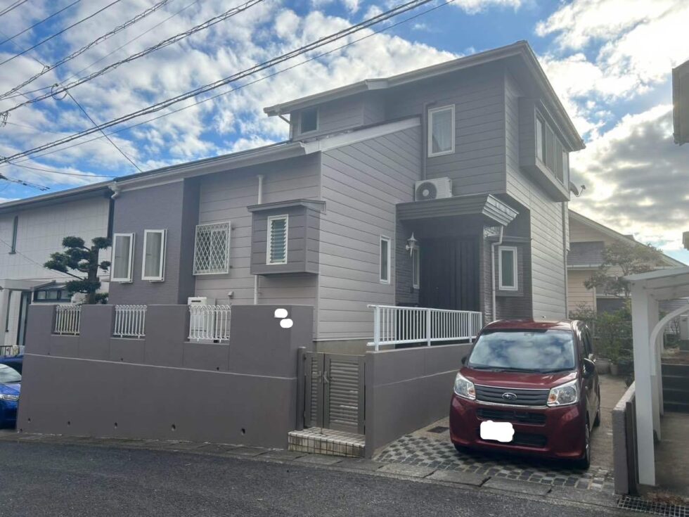 長崎市エミネント葉山町　Y様邸　外壁塗装