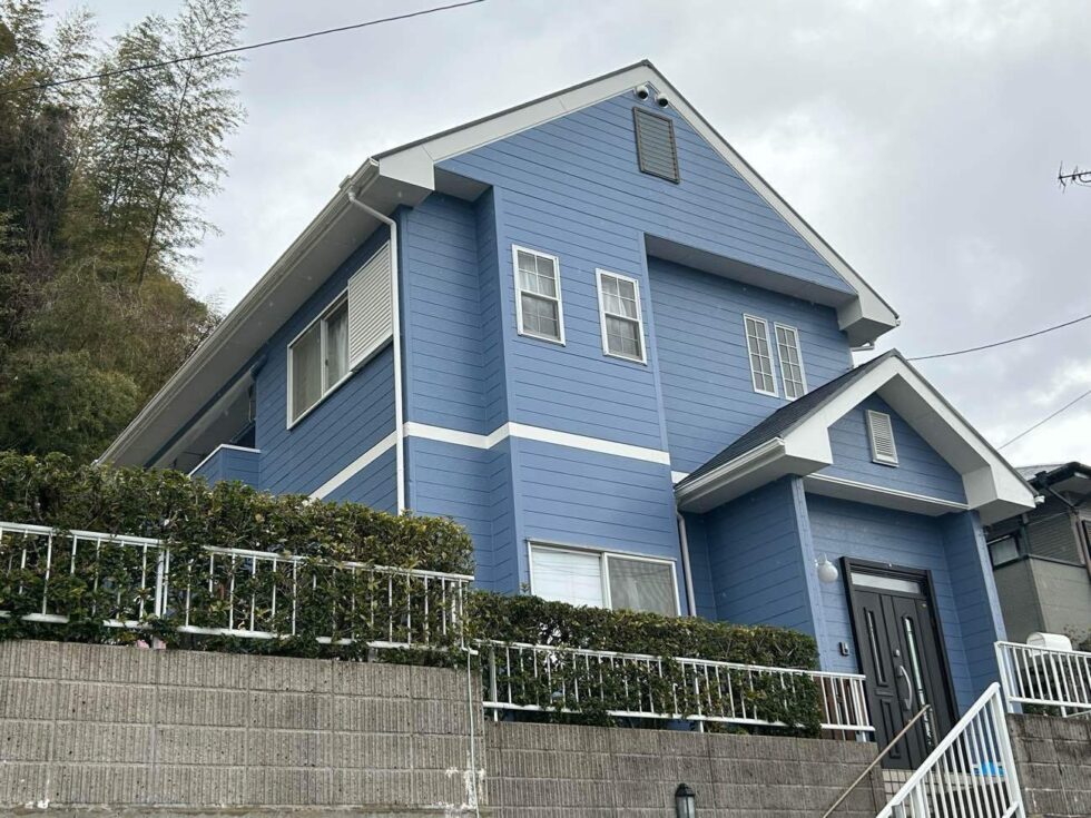 長崎市古賀町　H様邸　外壁塗装