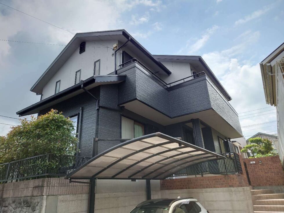 西彼杵郡長与町　S様邸　外壁塗装