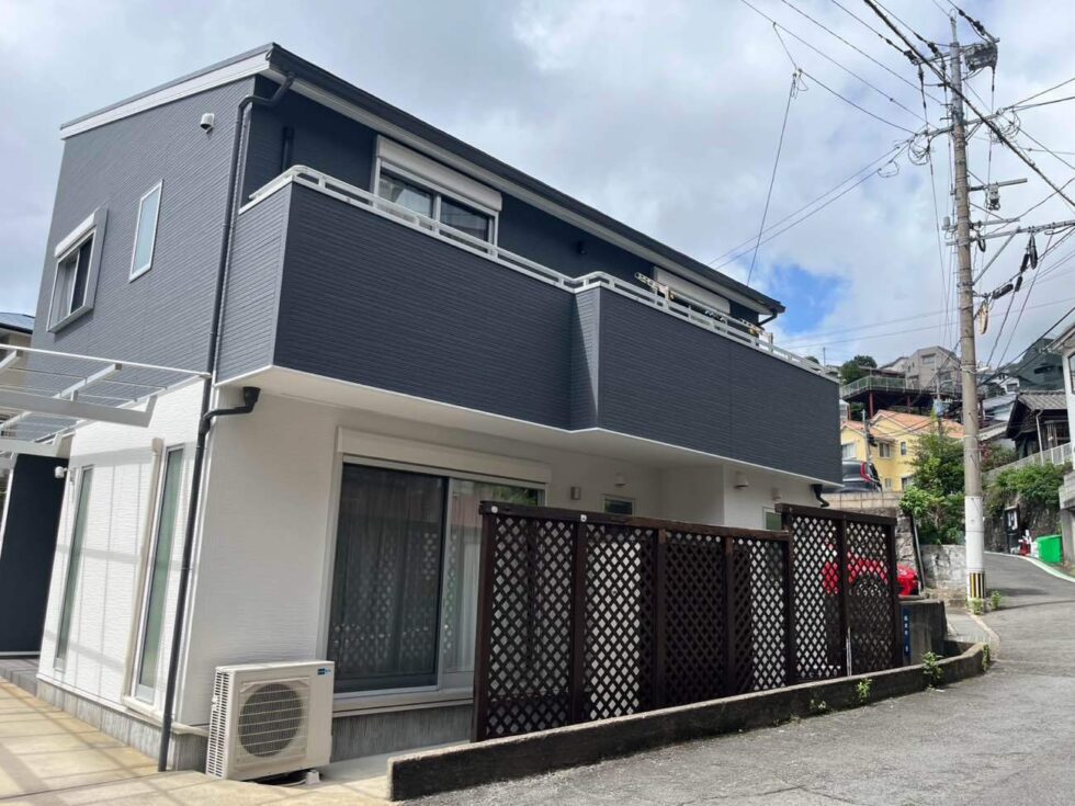 長崎市銭座町　M様邸　外壁塗装