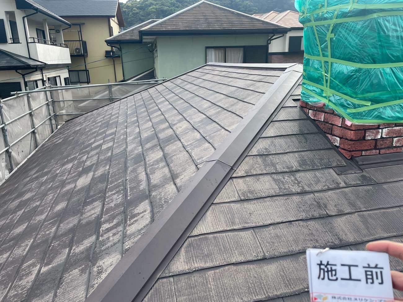 西彼杵郡長与町　T様邸　屋根塗装