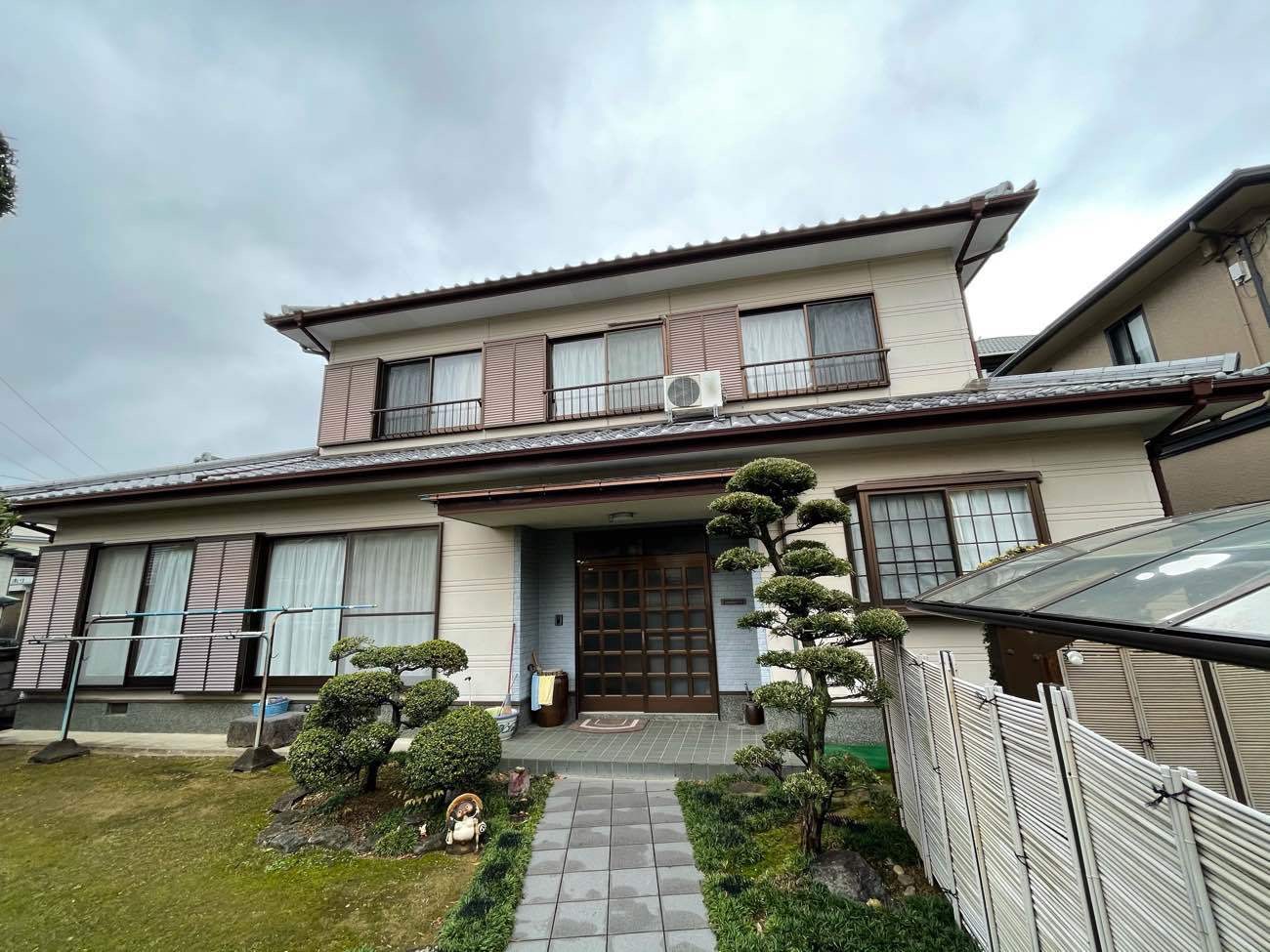 西彼杵郡長与町　O様邸　外壁塗装