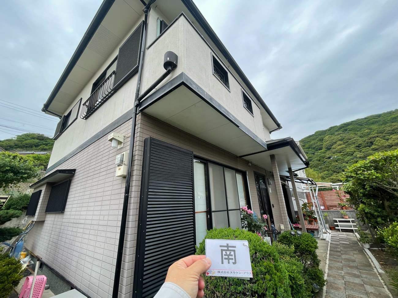 長崎市畝刈町　T様邸　外壁塗装
